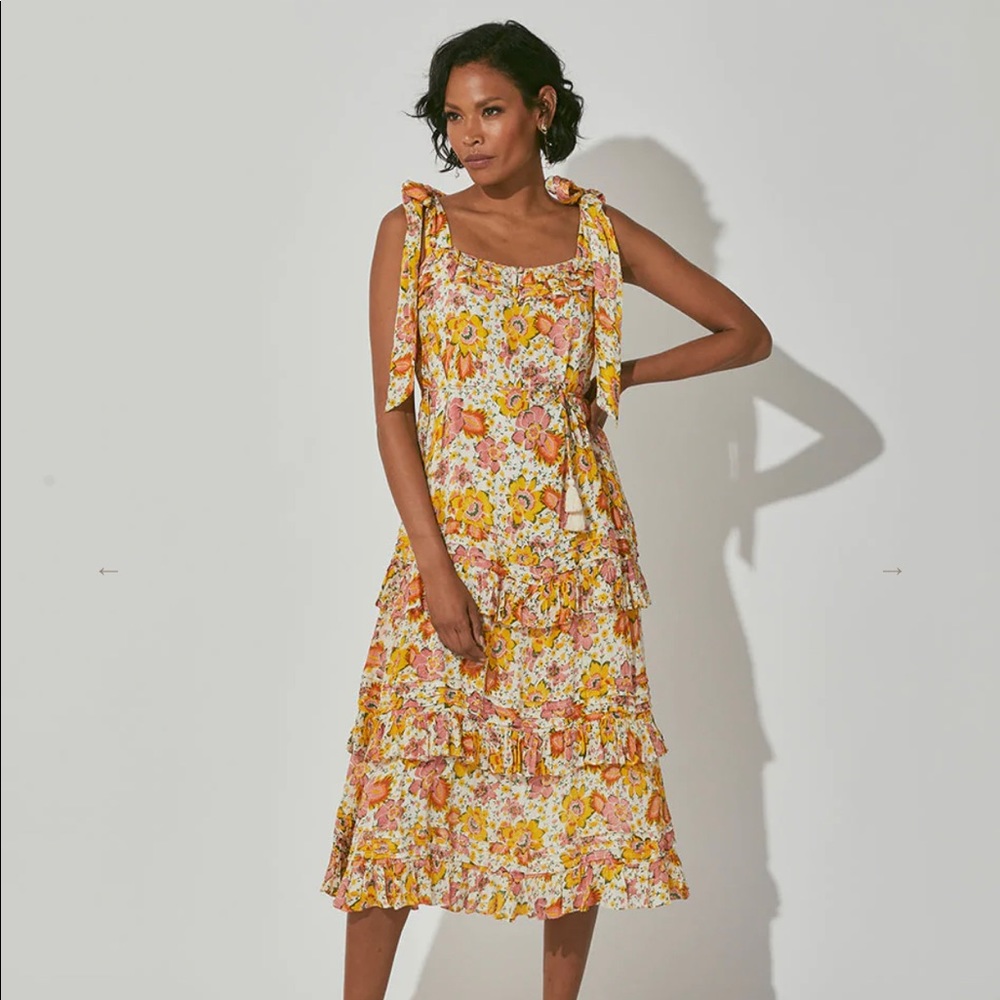 Cleobella Zane Midi Dress (Lucia Floral)